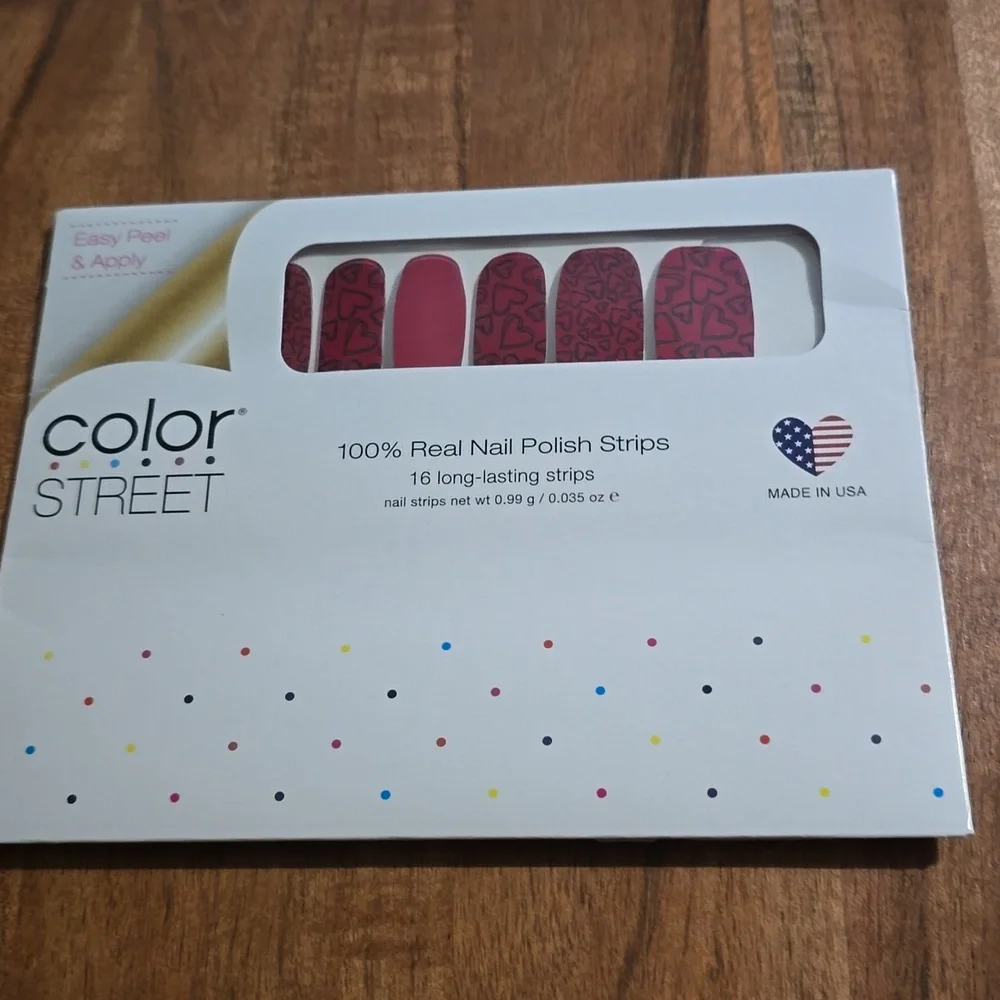 Color Street PARTY HEARTY Press On Nails 100% Real Polish
